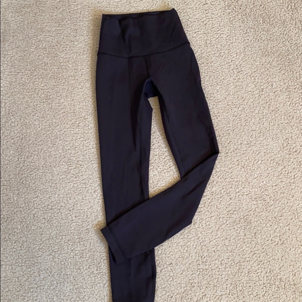 Lululemon Wunder Train High-Rise Tight in black